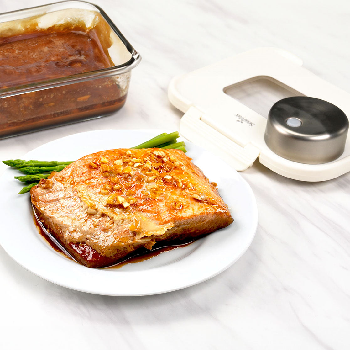 Honey Garlic Butter Salmon – SealVax