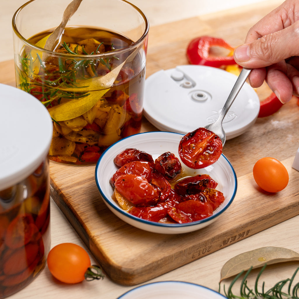 Olive Oil Marinated Tomato