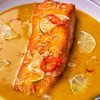 Thai-Style Salmon Steak