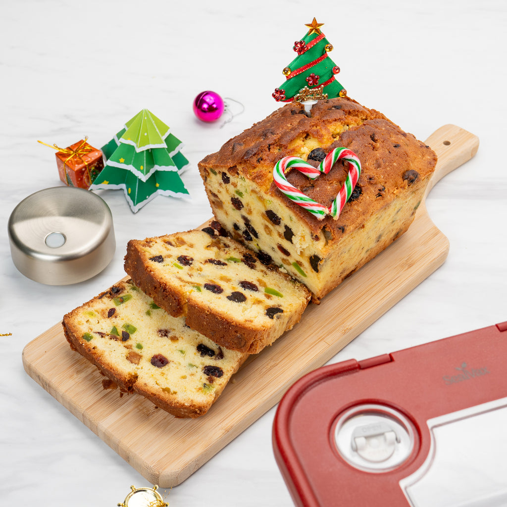 Christmas Fruit Pond Cake 🎄