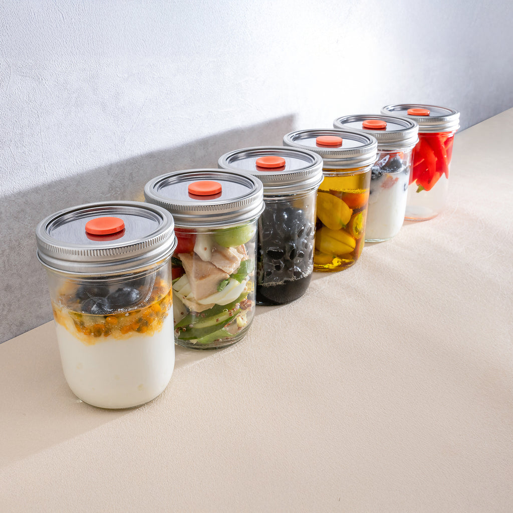 MasonSeal Jar | Mason Jar | 32oz | 16oz | Seal Mode Vacuum Device