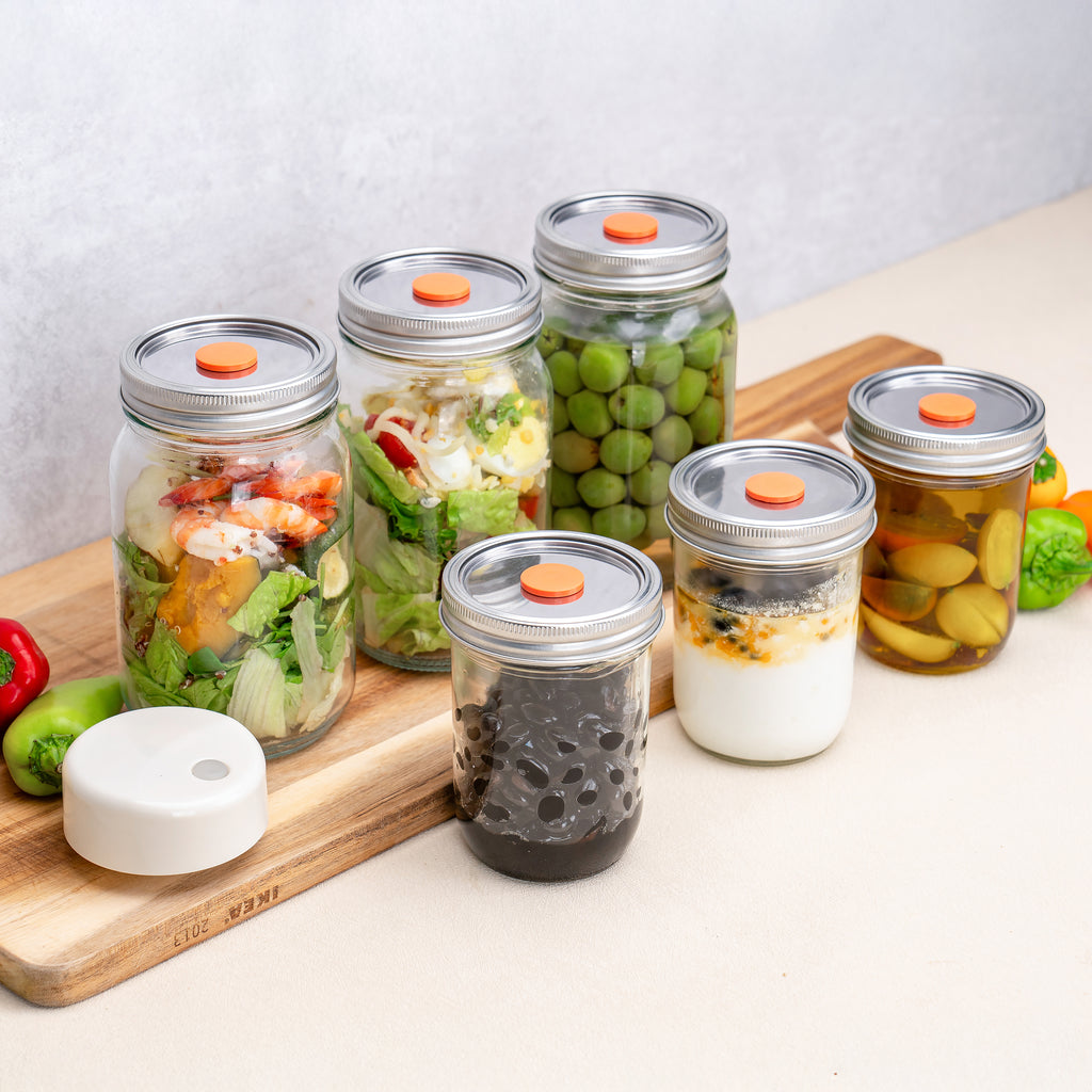 Mason Jar | L+S | 32oz + 16oz