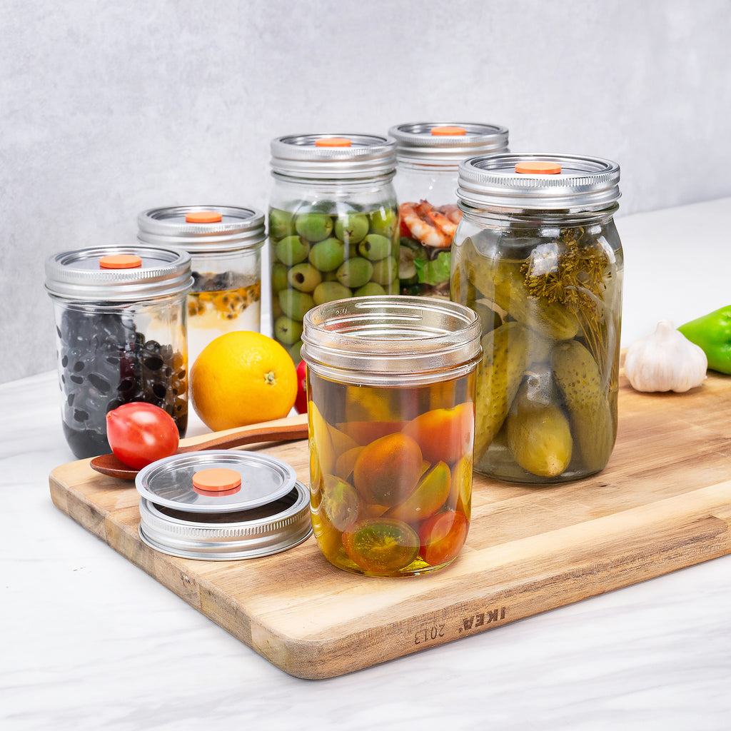 MasonSeal Jar | Mason Jar | 32oz | 16oz | Seal Mode Vacuum Device