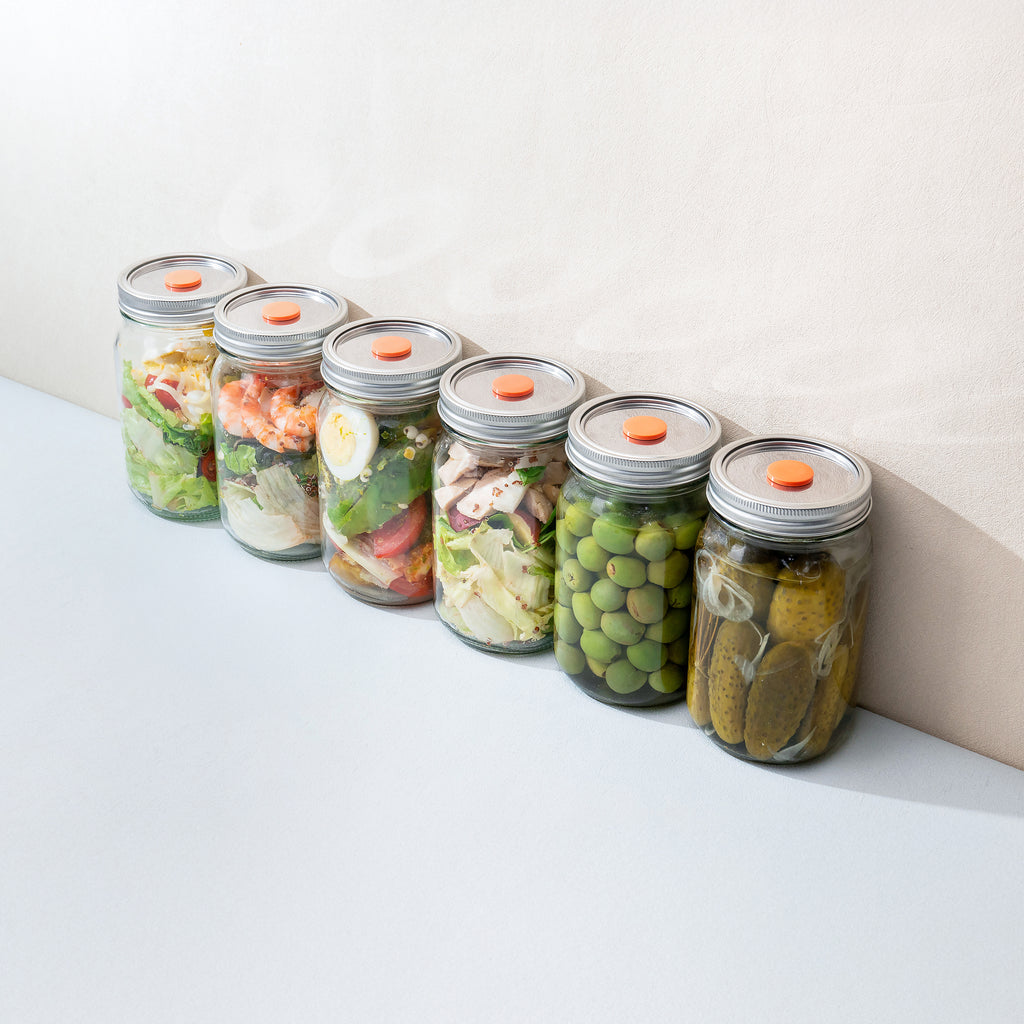 MasonSeal Jar | Mason Jar | 32oz | 16oz | Seal Mode Vacuum Device