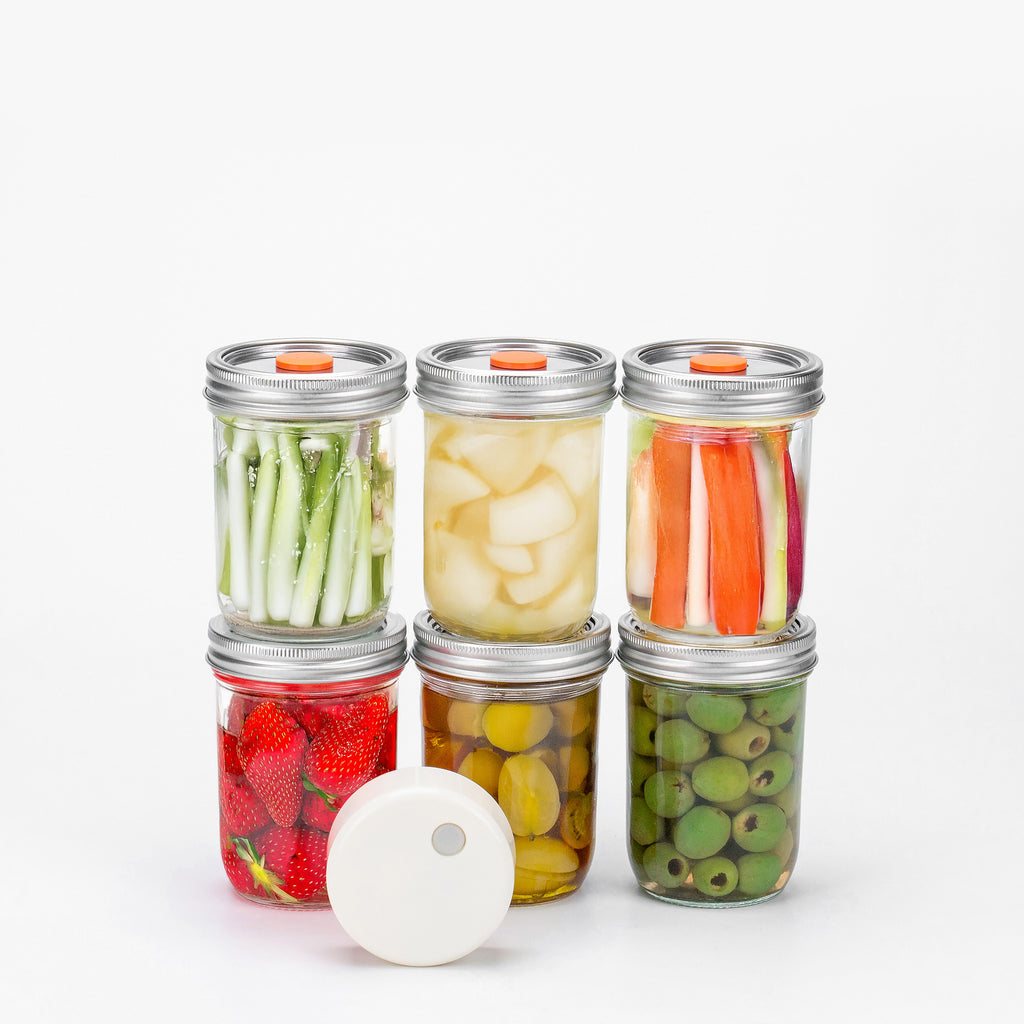 MasonSeal Jar | Mason Jar | 32oz | 16oz | Seal Mode Vacuum Device