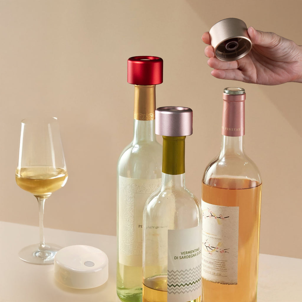 VinCap Wine Stoppers | wine vacuum stopper | vacuum wine stopper | wine bottle vacuum stopper