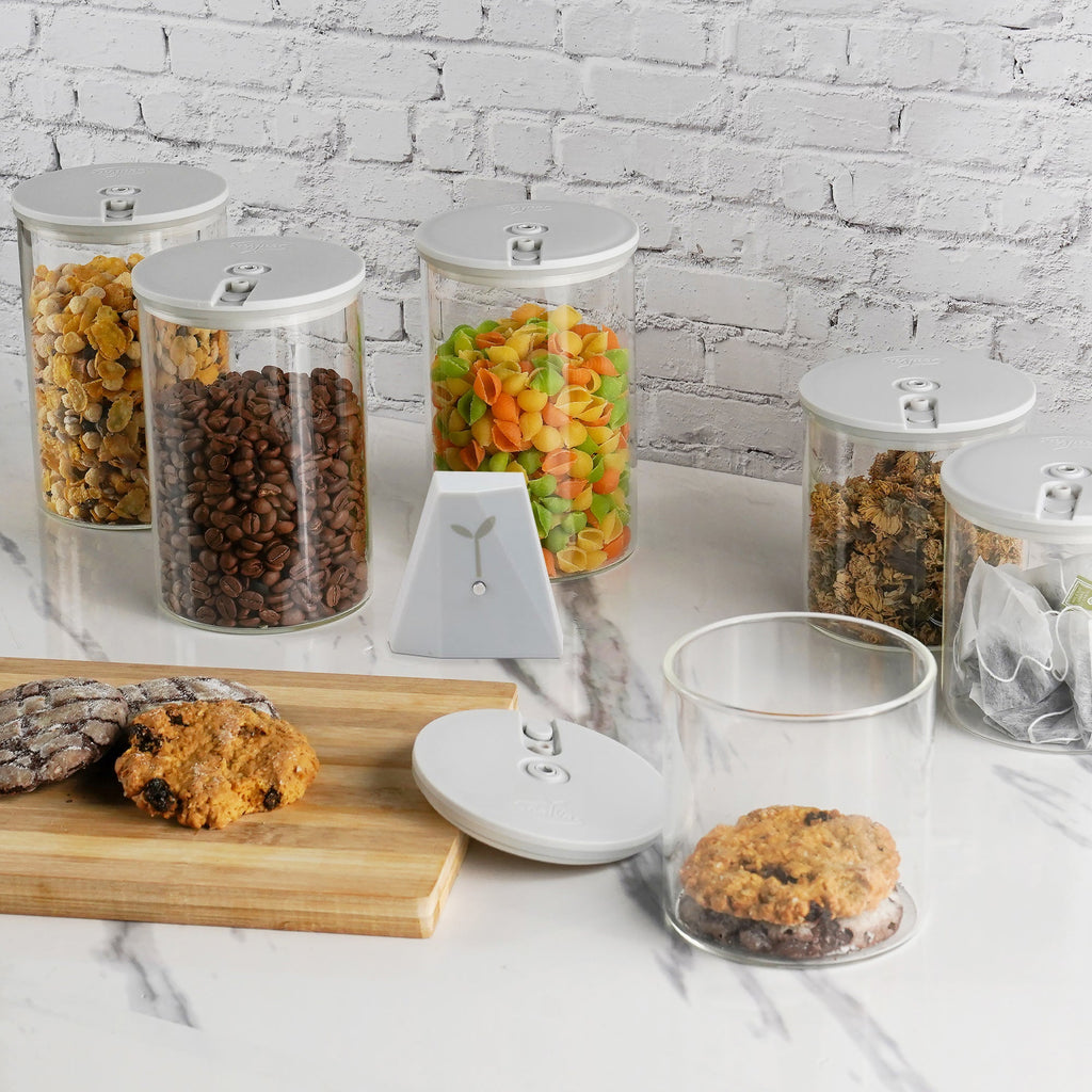 vacuum canisters | vacuum seal canister | marinate container | vacuum container | glass container | vacuum storage canister | Food storage Container | Soup jar | Salad jar | Meal prep canister