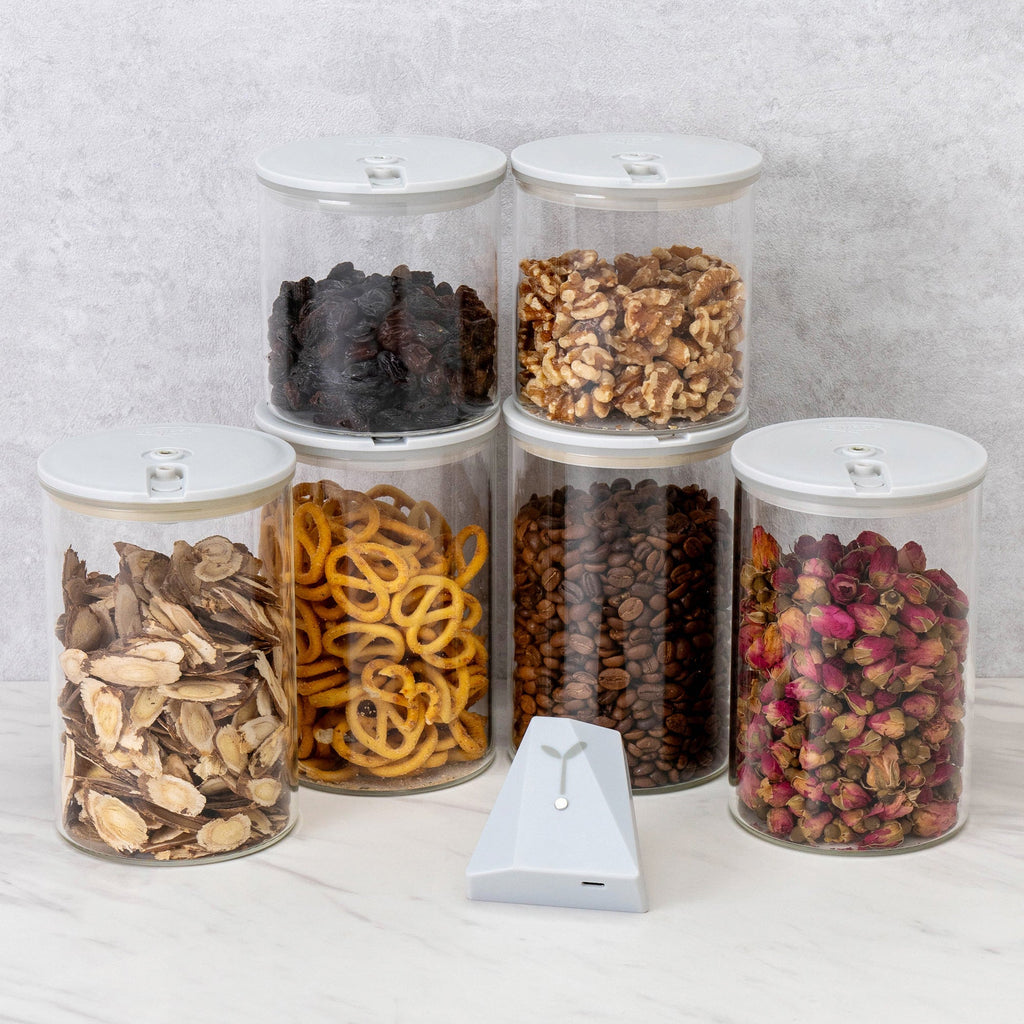 vacuum canisters | vacuum seal canister | marinate container | vacuum container | glass container | vacuum storage canister | Food storage Container | Soup jar | Salad jar | Meal prep canister