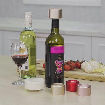VinCap Wine Stoppers | wine vacuum stopper | vacuum wine stopper | wine bottle vacuum stopper
